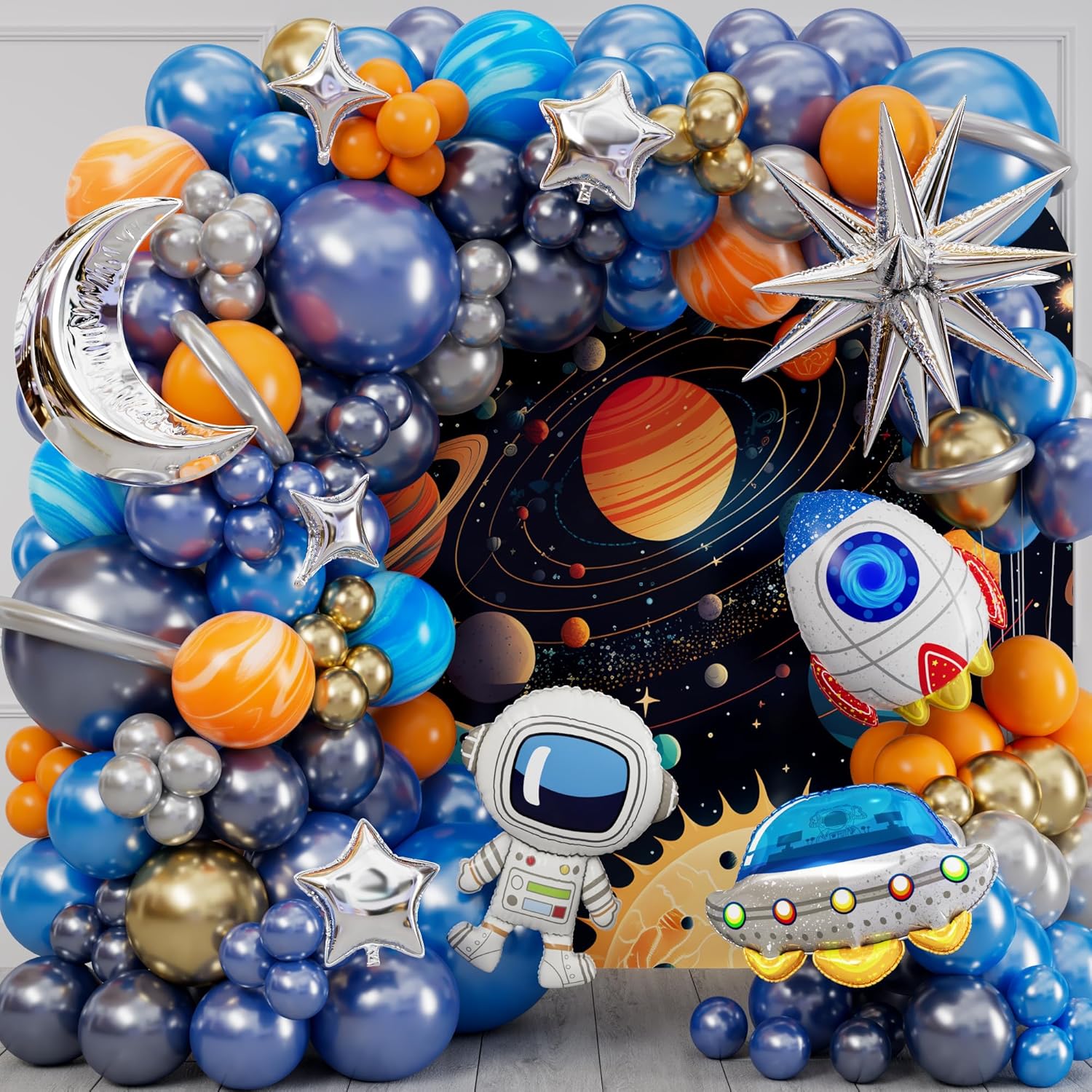Balloon Arch Kit - De Outer Space To The Moon