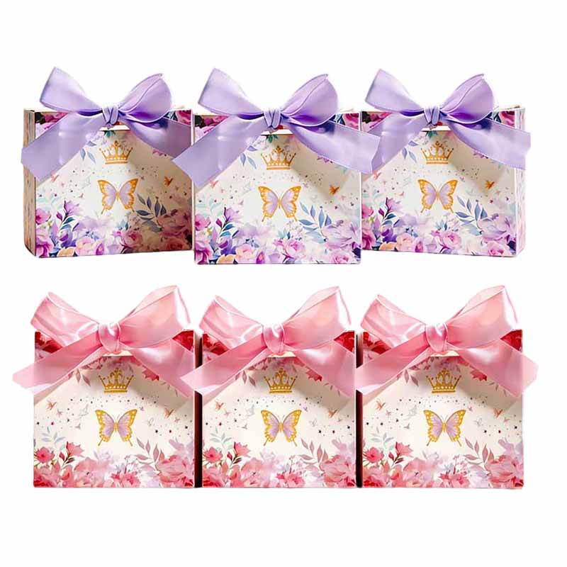 Event Party Box - 10/20 Stuks Vlinder Ontwerp Papieren Geschenkverpakkingen
