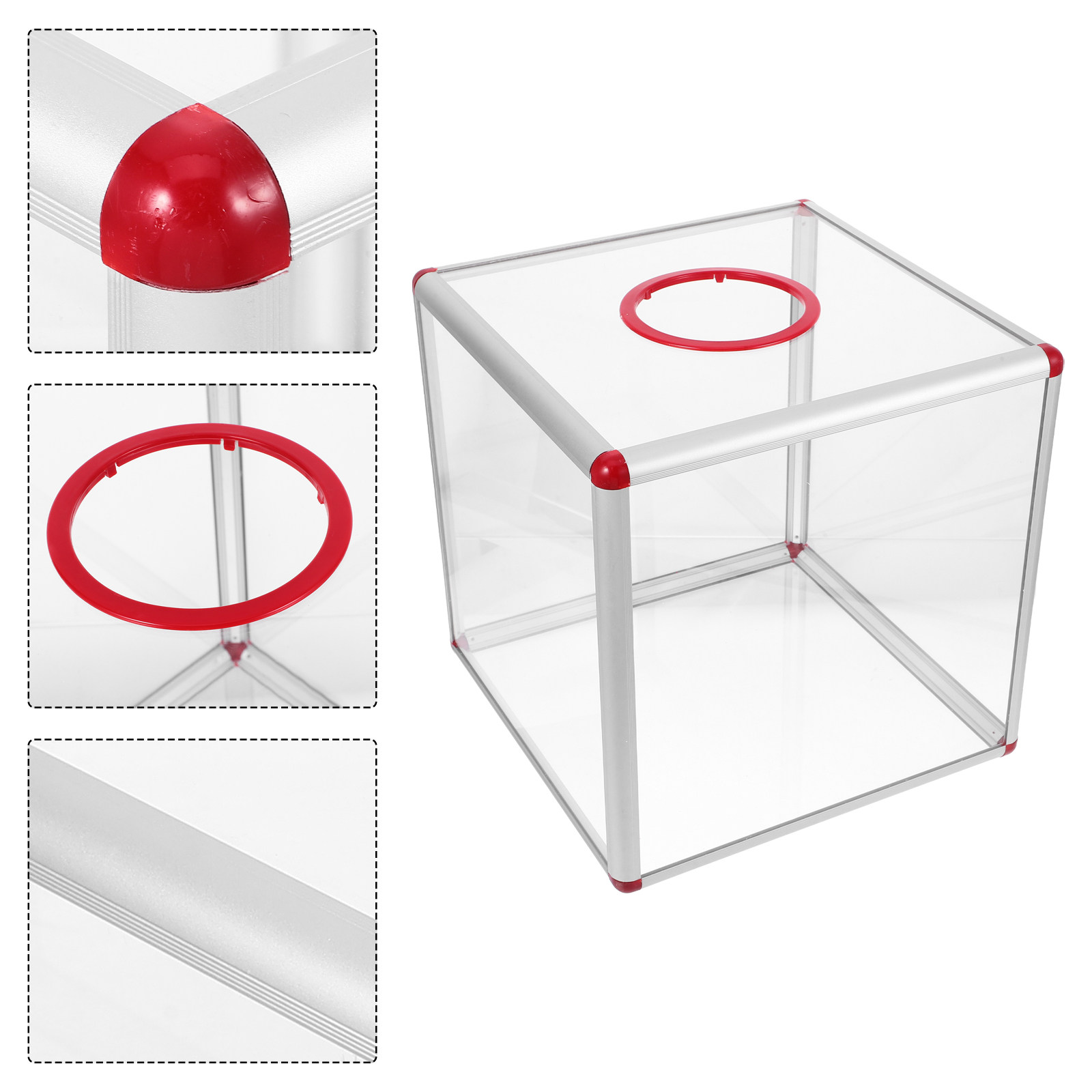 Event Party Box - Grote Transparante Acryl Loterijbox voor Feesten,