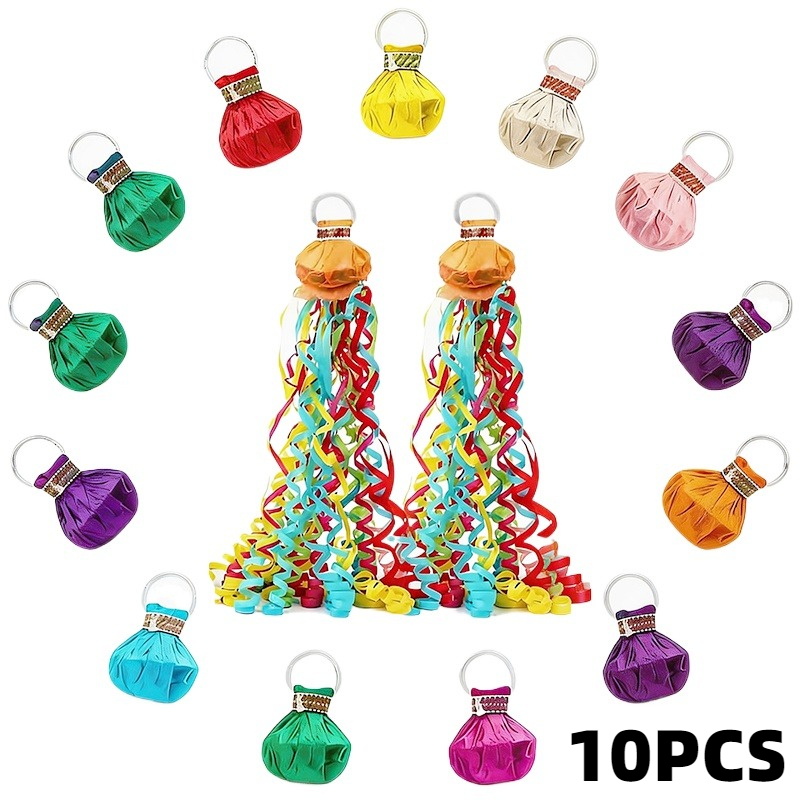 Confetti Cannon Tube - 10PCS Kleurrijke Hand Throw Confetti Poppers