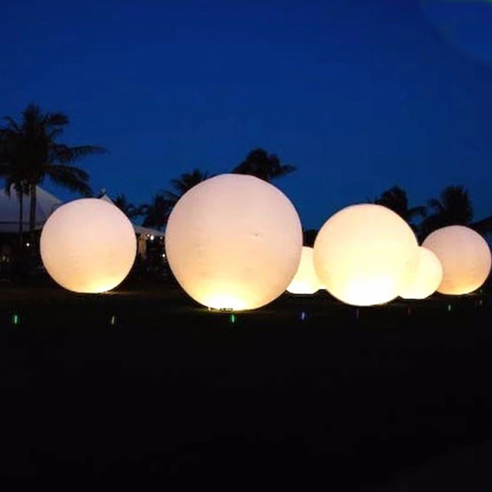 Led Balloon Light - Kleurrijke gigantische opblaasbare PVC-bal met led-verlichting