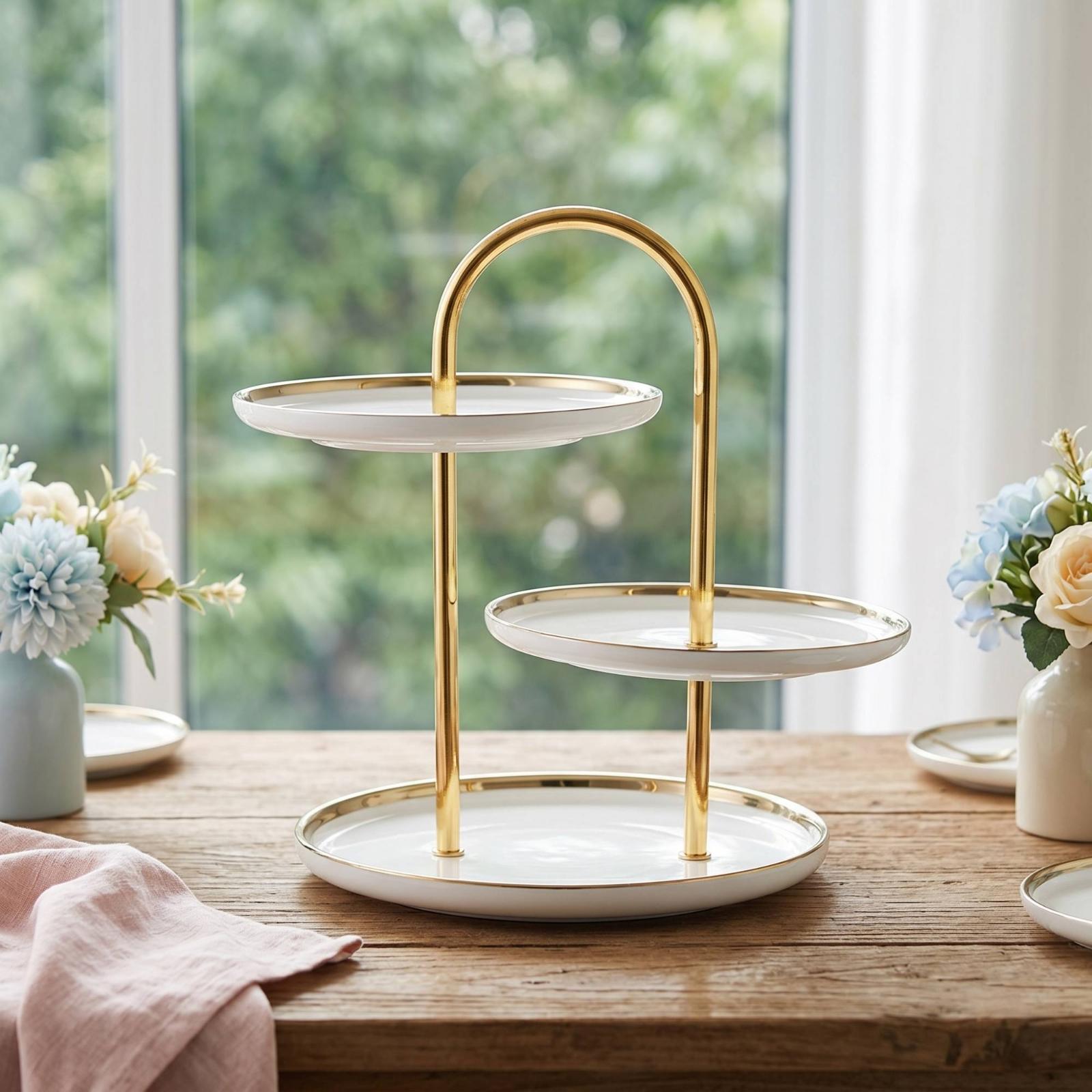 Meerlaagse standaard met handv - Cupcake Stand Tier recensie en prijs