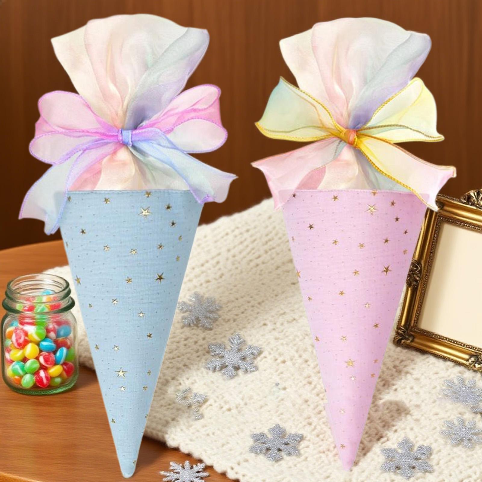 School Cone 2-delige koekjesta - Cotton Candy Cone recensie en prijs