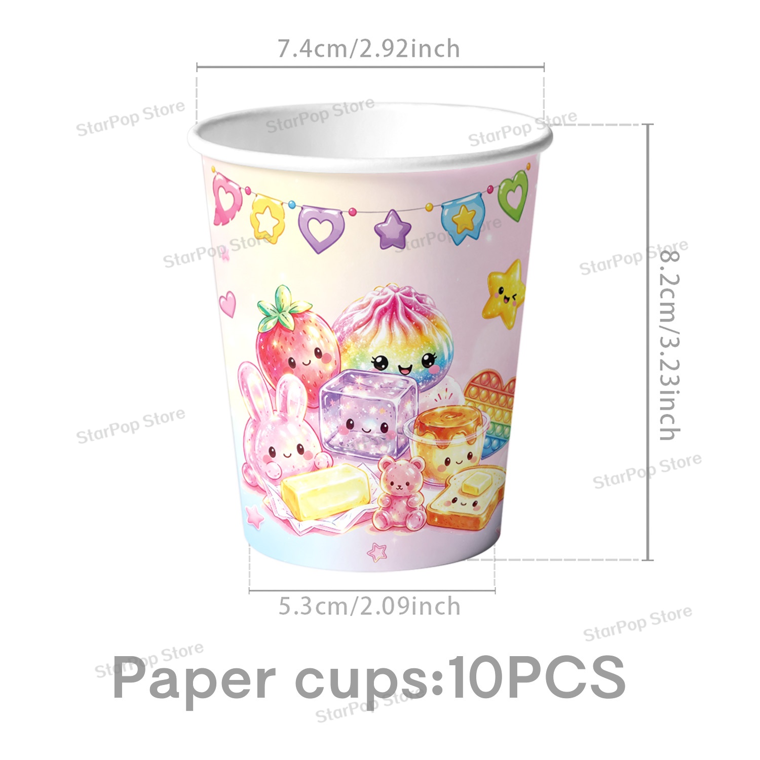 Squishy Dumpling Verjaardagsfe - Table Cloth Disposable recensie en prijs