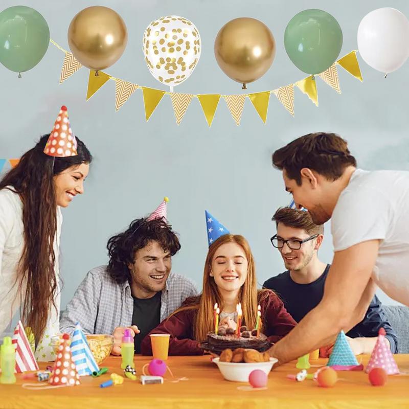 28-delige verjaardagsdecoratie - Party Banner Gold recensie en prijs