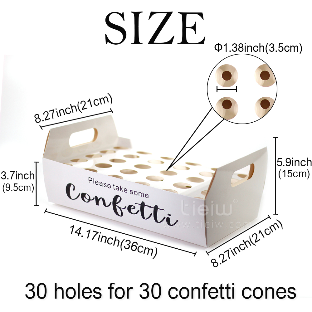 confetti kegels houder natuurl - Cotton Candy Cone recensie en prijs