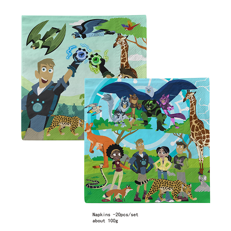 Wild Kratts Feestartikelen Pap - Table Cloth Disposable recensie en prijs