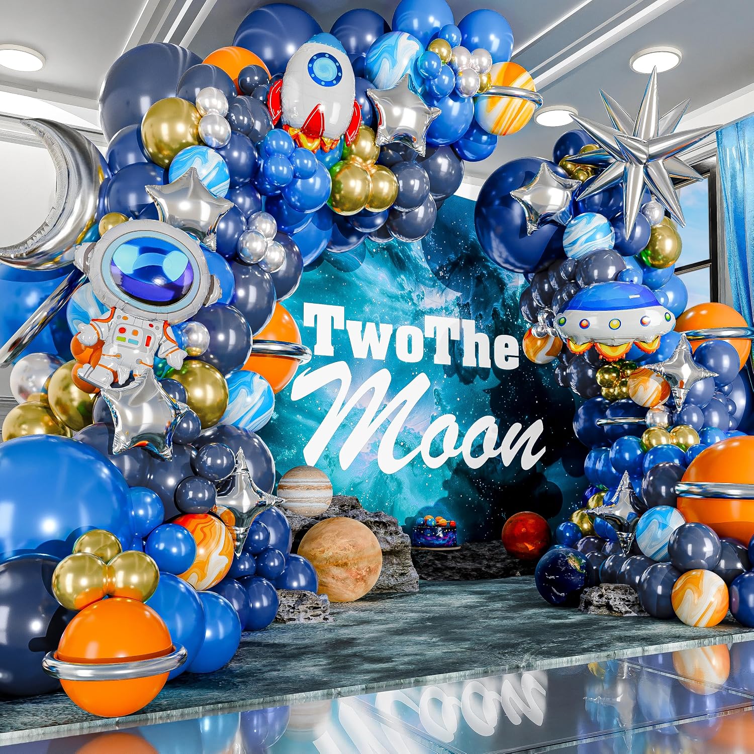 De Outer Space To The Moon Bla - Balloon Arch Kit recensie en prijs